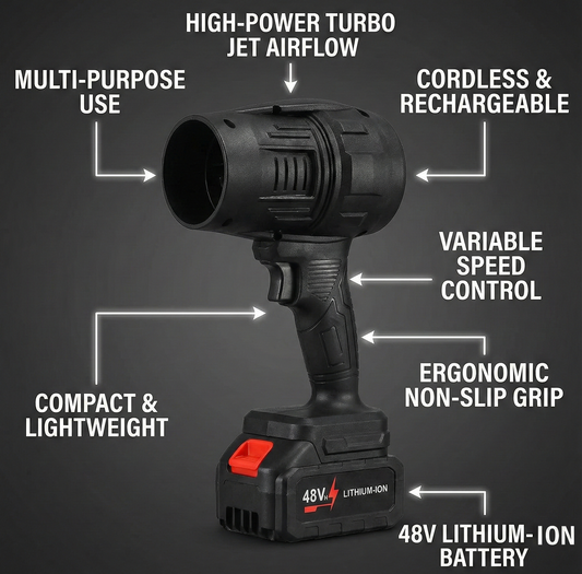Cordless Turbo Jet Blower