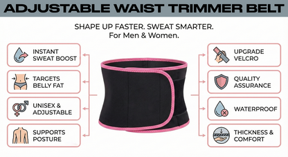 Adjustable Waist Trimmer Belt