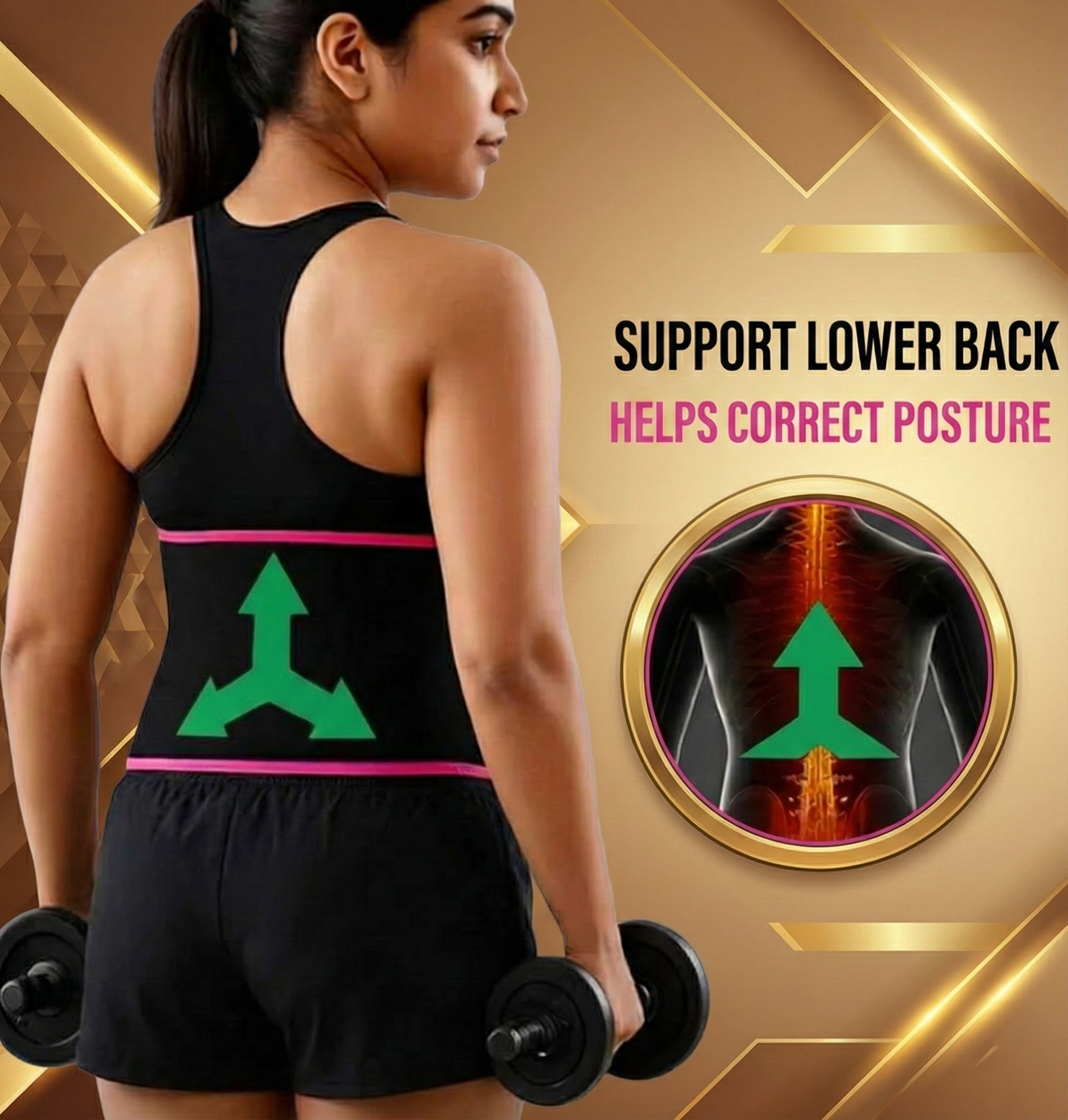 Adjustable Waist Trimmer Belt