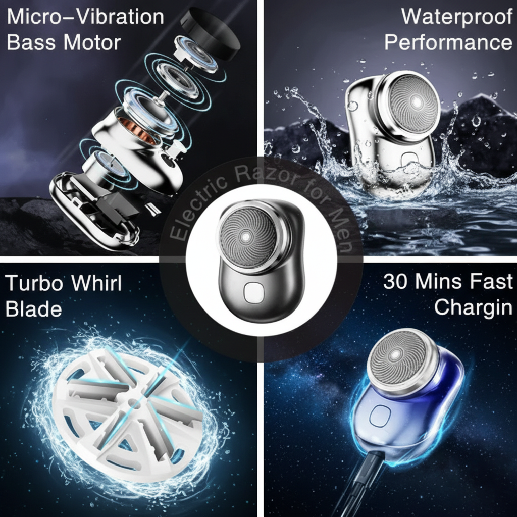 Mini Electric Shaver